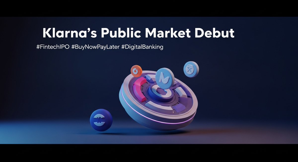 FFintechnews's tweet image. Klarna's IPO: What This Fintech Giant's Big Move Means for Your Money and Business
futurefintechnews.com/klarnas-ipo-wh… #FintechIPO #Klarna #BuyNowPayLater #DigitalBanking