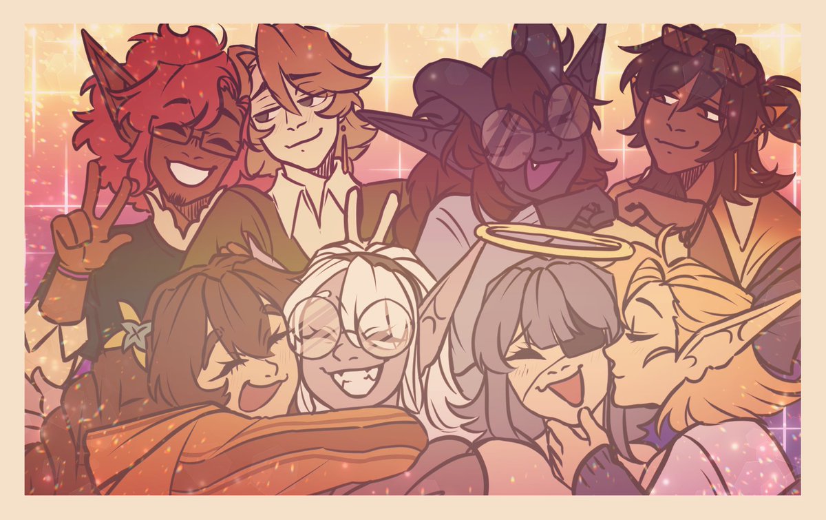 LunaAmariVT's tweet image. Thank you for being my friends!   

#DibuMari || #TabletopRPG || #OCArt