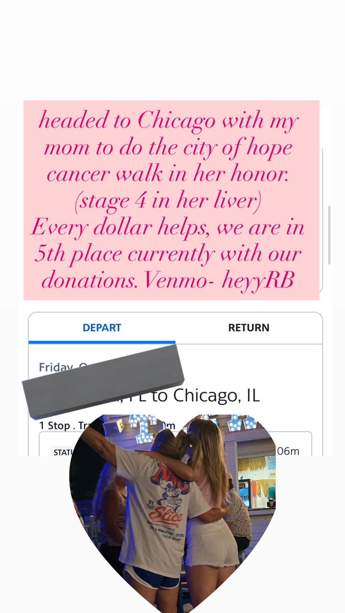HeyyRB's tweet photo. Thank you to everyone who constantly supports mama RB. I’m so sick of this but I’m glad to be going back to Chicago for a walk instead of treatment (this time) and glad she will get a small break. https://t.co/h1OLZW7nEg