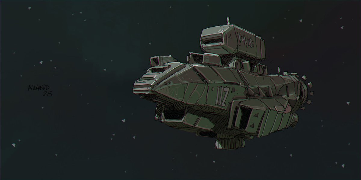 ailantd's tweet image. #shiptember #spaceships