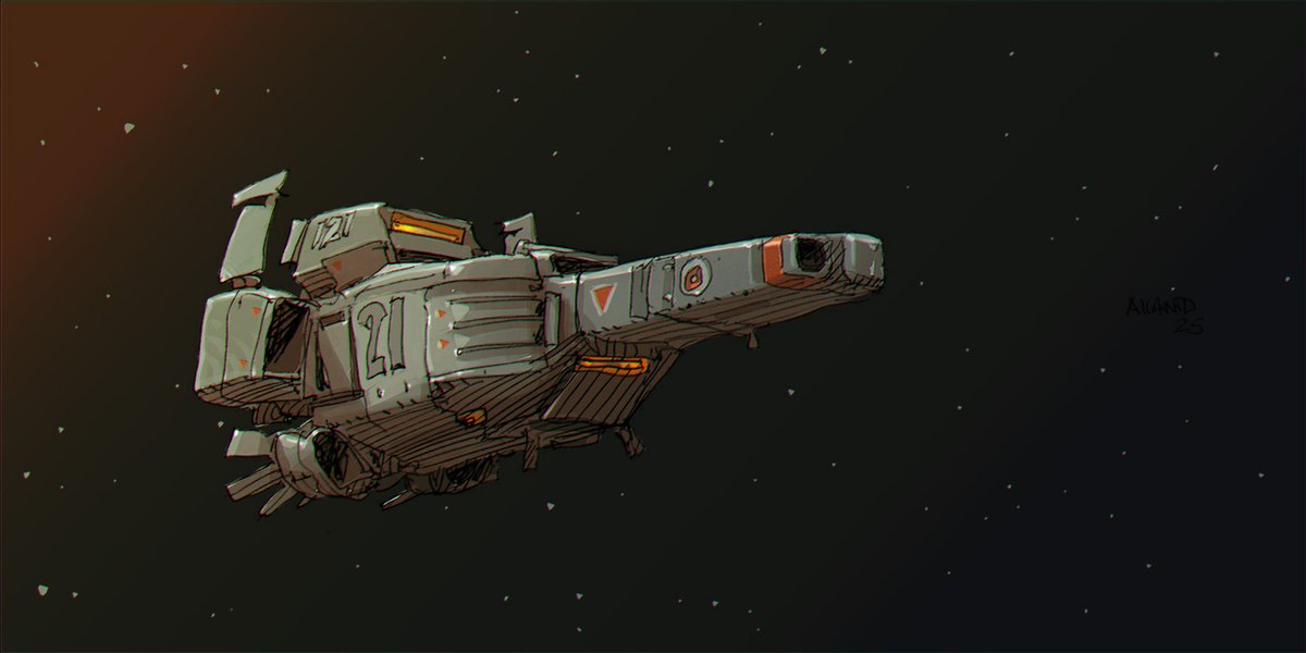 ailantd's tweet image. #shiptember #spaceships