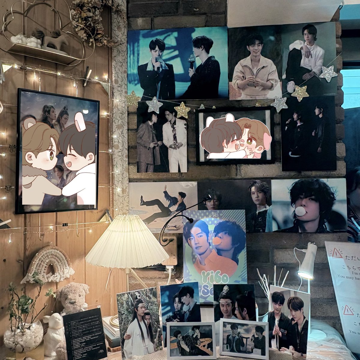 95 おめでとう㊗️ 今日もよろしくお願いいたします #王一博 #肖戦 #博