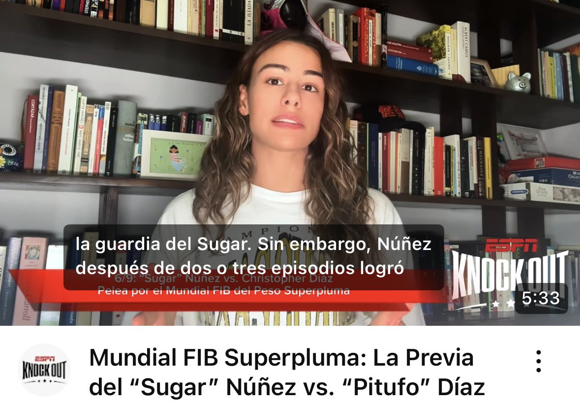 Mi columna para <a href="/ESPNKnockOut/">ESPN KnockOut</a> , el Sugar vs el Pitufo: youtu.be/WeFSw7AaUXE?si…