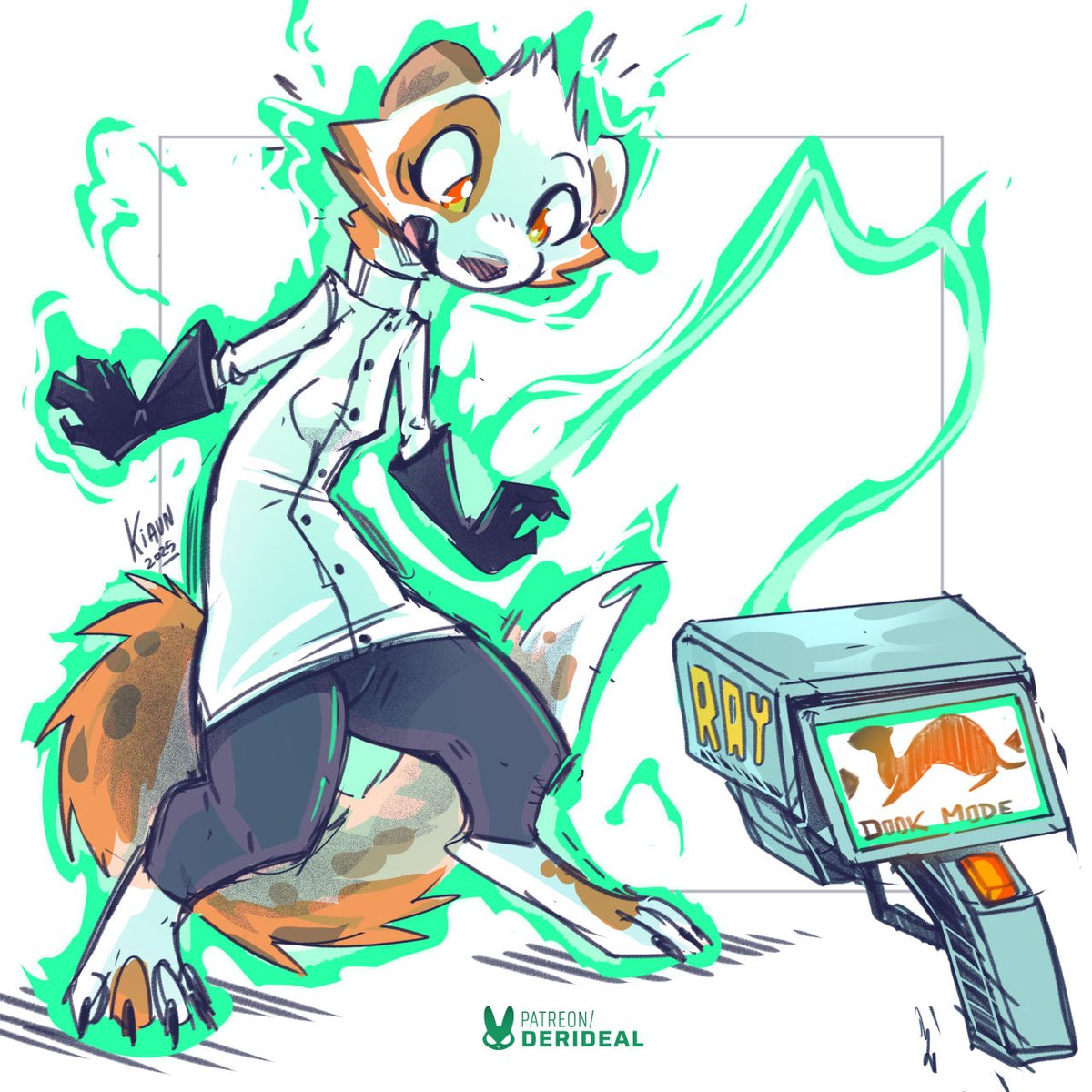 ⚠️Do not play with the ferret-ray⚠️
or do?