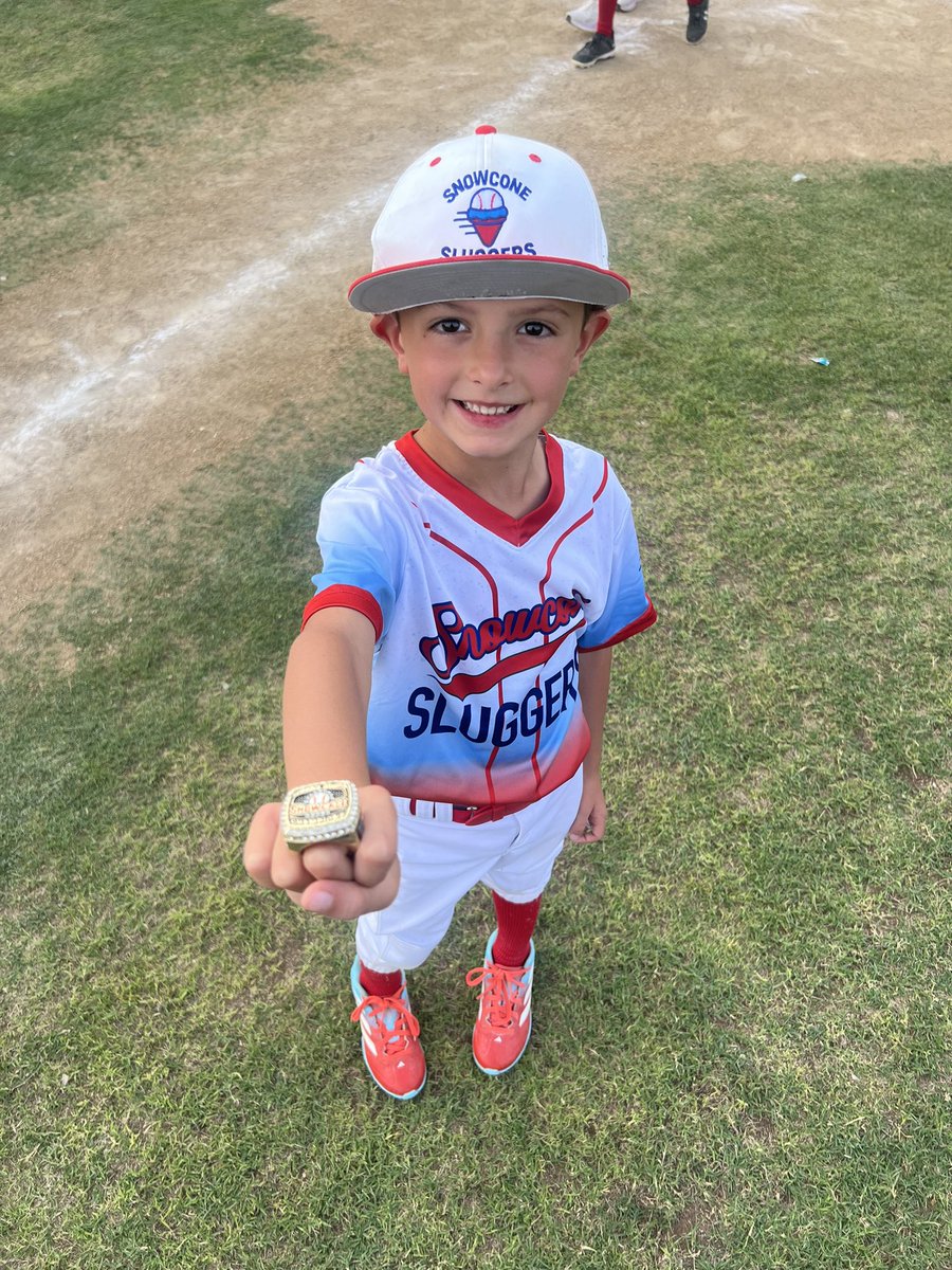Walker with the championship ring!   Proud of him and his team!!