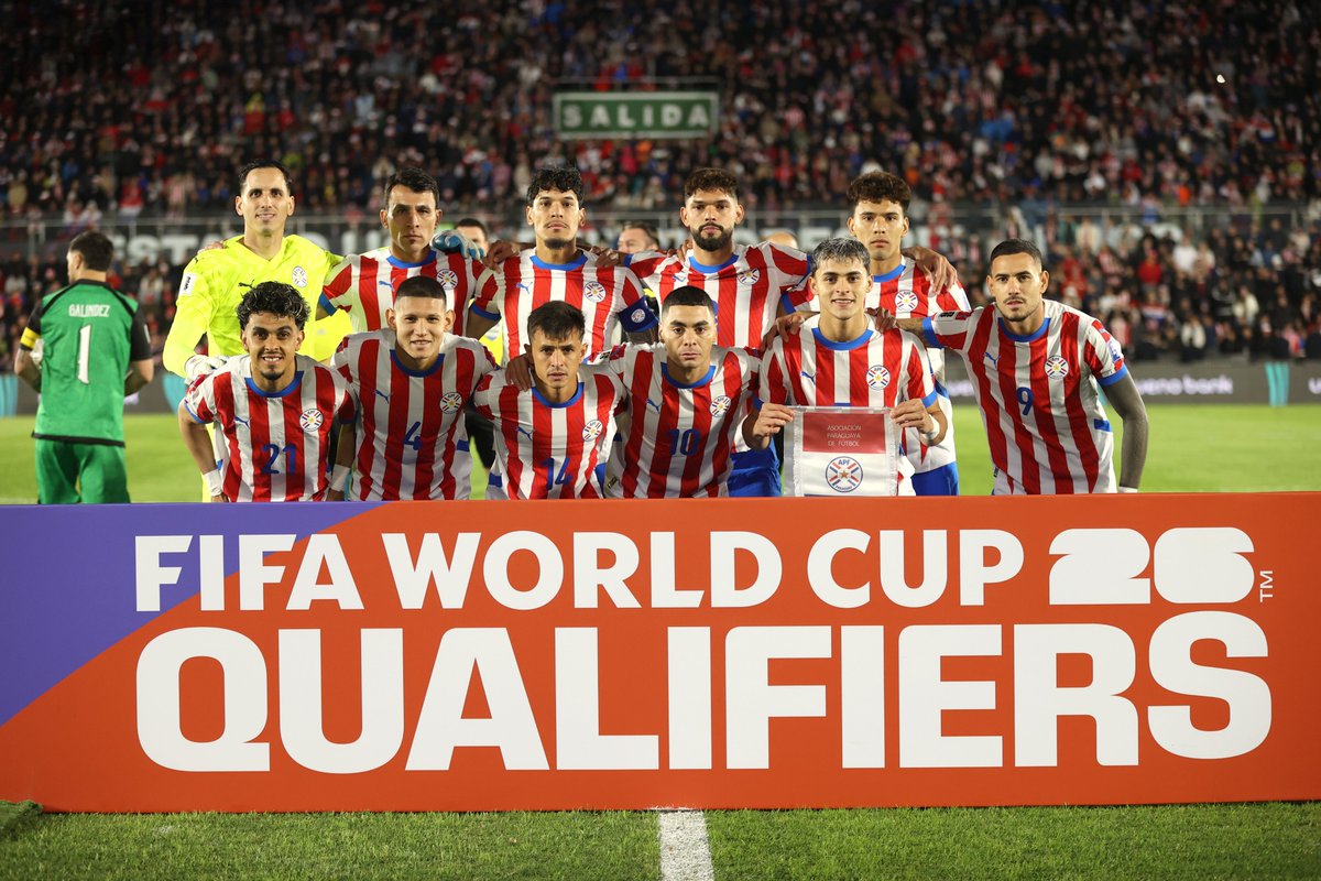¡¡¡FIIIIIIIIIIINAAAAAAAAAAAAAAAAAALLLLLLLLLLLL!!!

🙏🇵🇾Damas y caballeros, PARAGUAY ESTÁ CLASIFICADA AL MUNDIAL 2026.

✍️Empate 0-0 con Ecuador en el Defensores del Chaco y victoria 3-0 de Argentina sobre Venezuela, que nos permite volver a  un campeonato del mundo 16 años