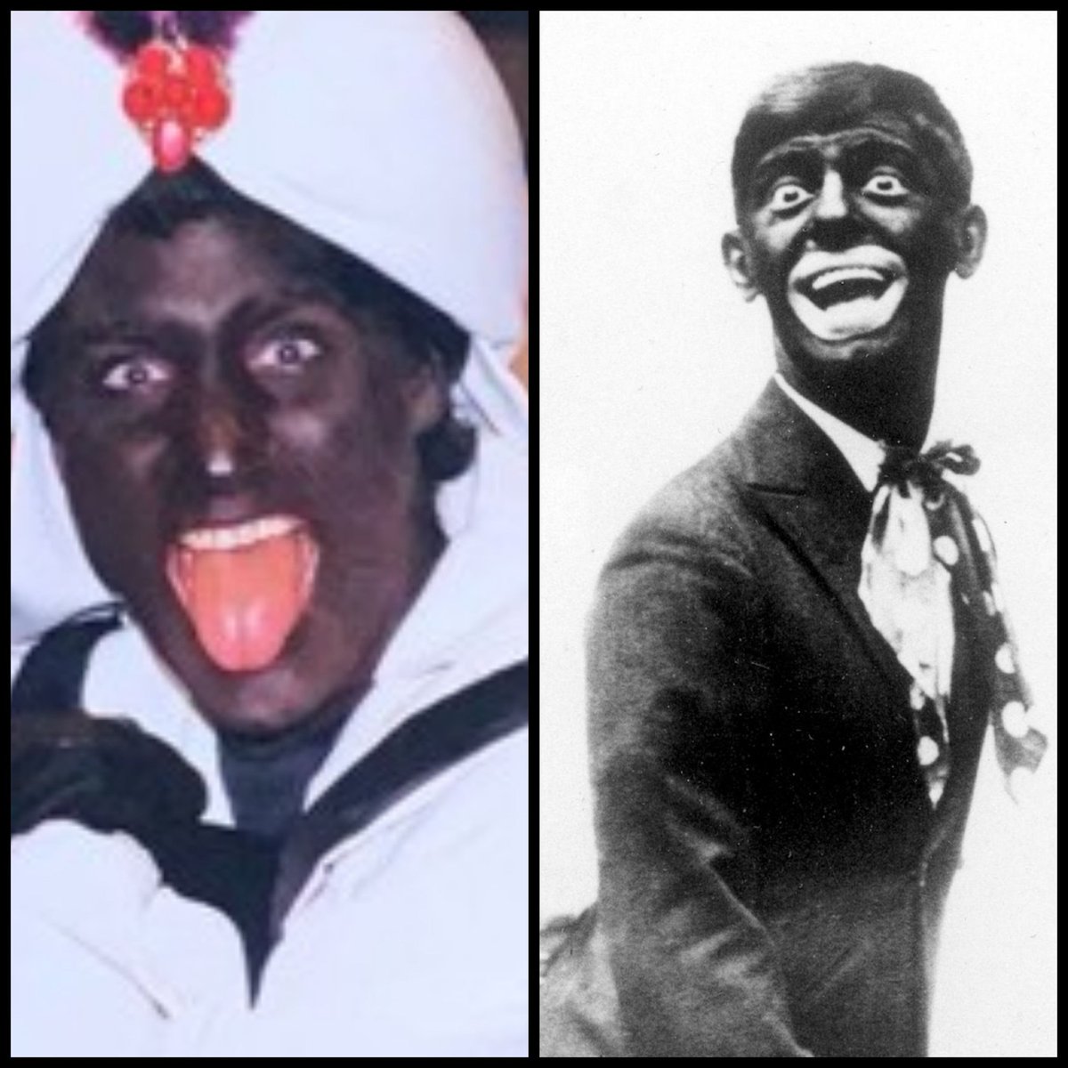 Fantastic6133's tweet image. I'm fine with Whiteface, but we're bringing back Blackface and no one is cancelling anybody this time 😄.

Speaking of Blackface, who wore is better? #Blackface #Whiteface #WhoWoreItBetter