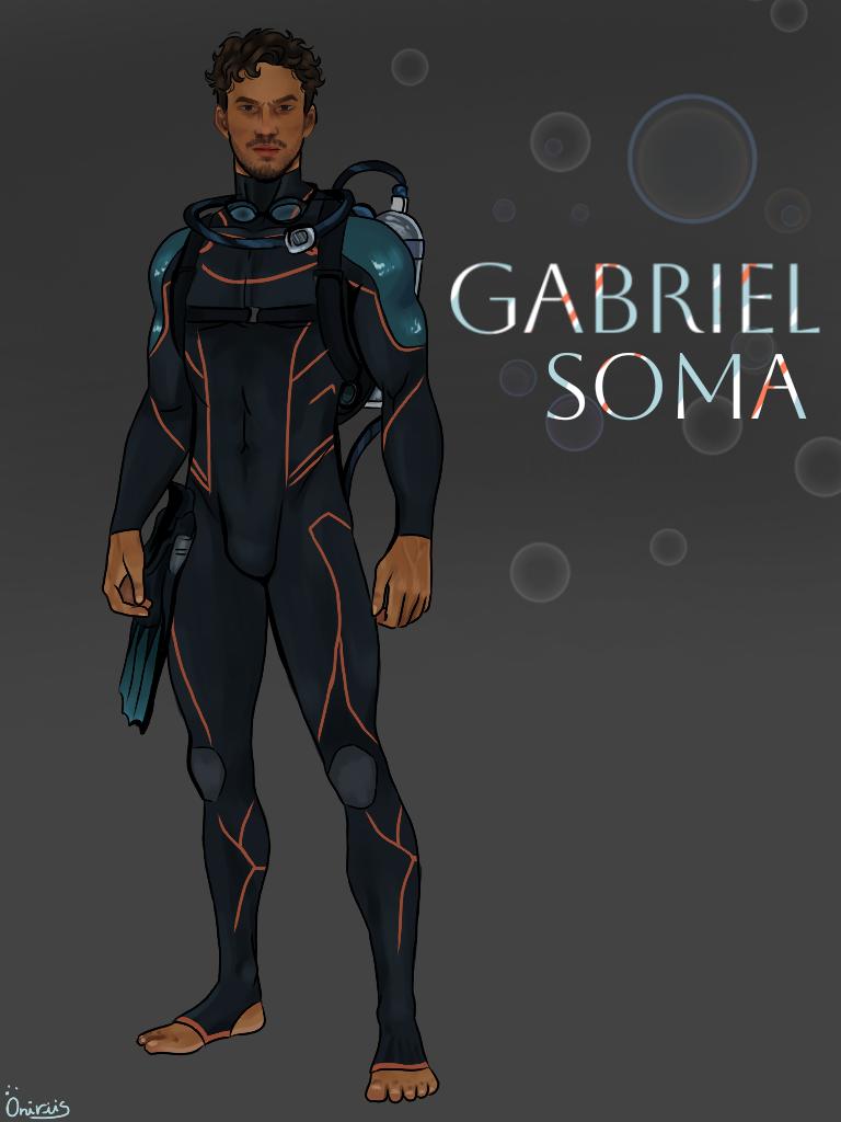 Onirus_n's tweet image. Sea Sentinel:
Gabriel Soma 

&quot;Like leeches feeding on his soul, the past clings to him, yet he continues to endure&quot;

Another concept for Gabe🤍🦀
#DeadbyDaylight #dbdfanart #dbd募集