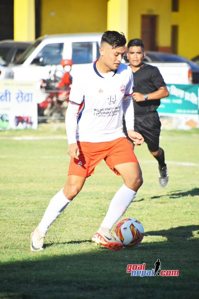 Bimal Gharti Magar is seen playing Lisnu cup in Rupandehi ❤️