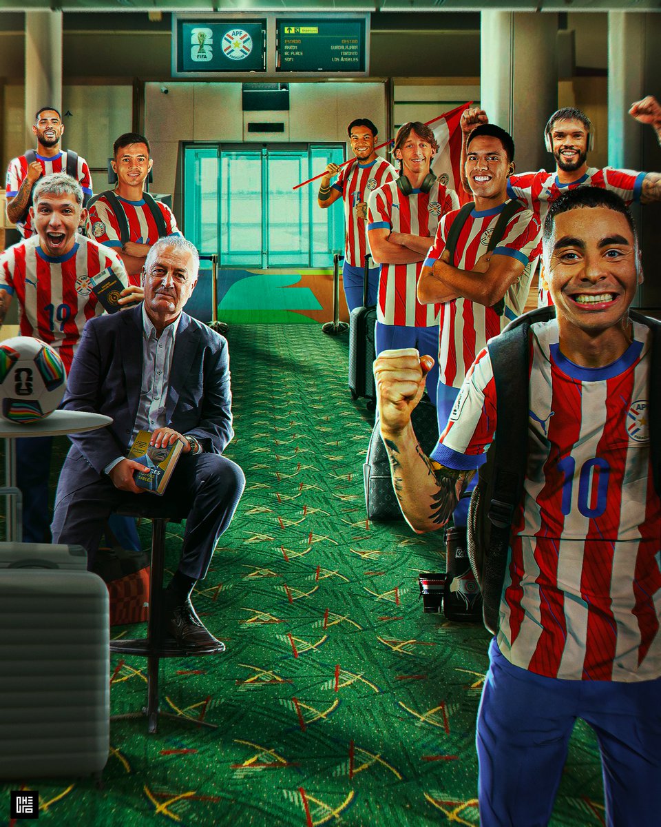 La espera terminó, los pasajes están listos, ¡Paraguay rumbo al Mundial 2026! 🇵🇾🙌🏻