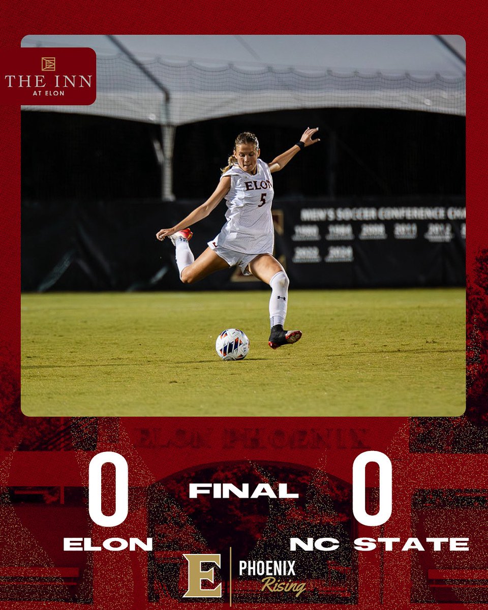 ElonWSoccer's tweet photo. Five shutouts in a row! 🧱

#PhoenixRising | #EUWSOC https://t.co/2NiTRSvqsT