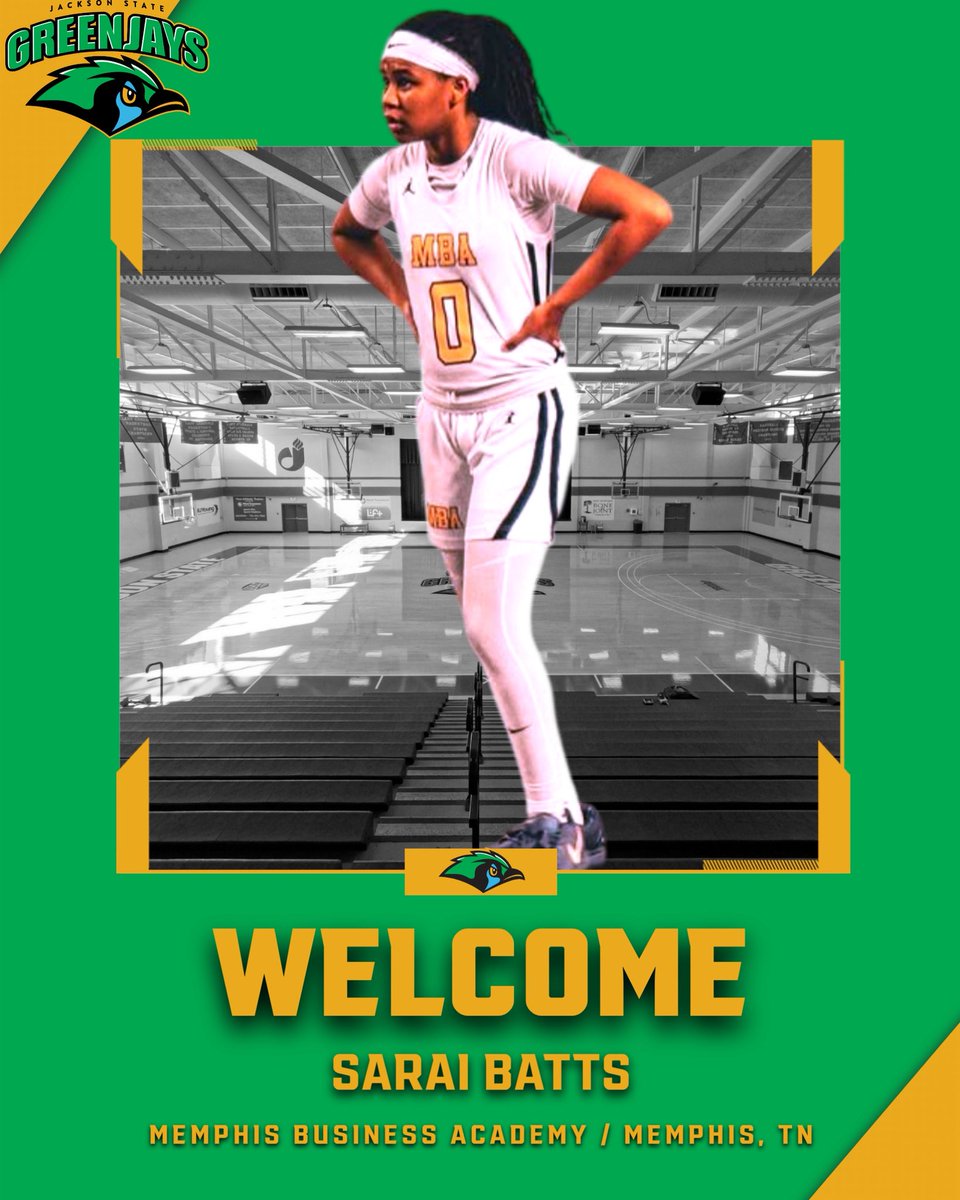 🚨Meet The Team🚨

Welcome Freshman Guard, Sarai Batts!