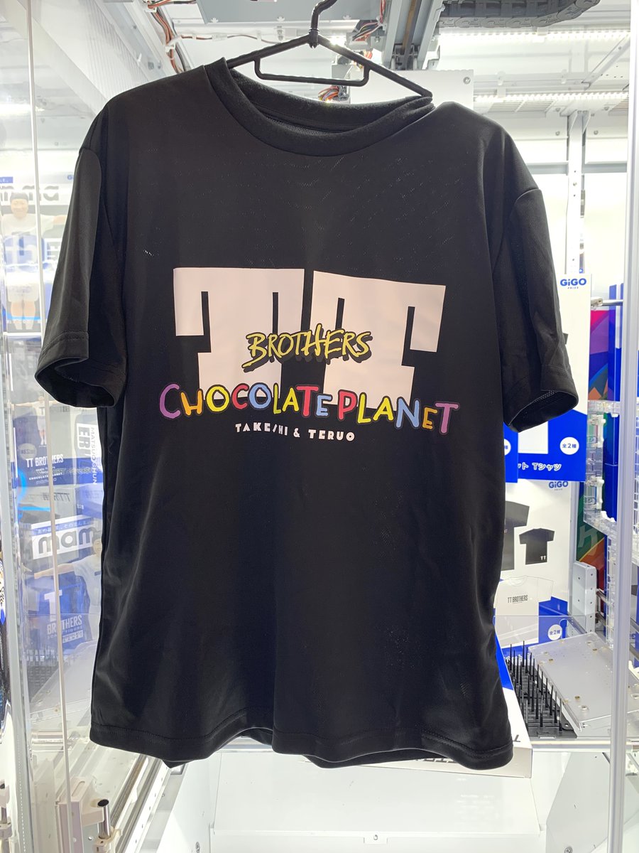 🍫#チョコレートプラネット ×GiGO🪐／ Tシャツはフリーサイズなので