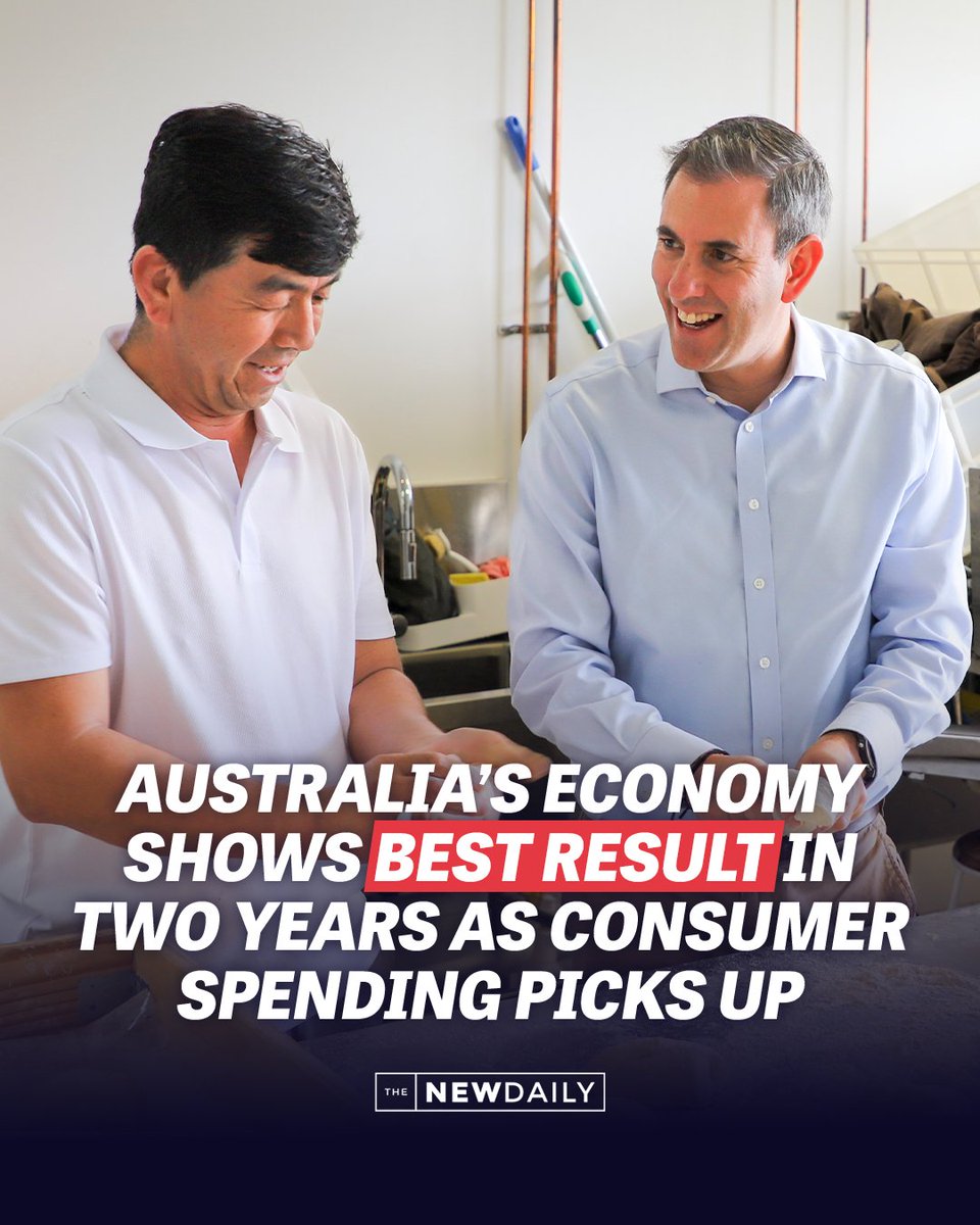 Under <a href="/AustralianLabor/">Australian Labor</a>, inflation is down, debt is down, real wages are growing, unemployment is low, interest rates are falling, and new numbers this week show economic growth is picking up as well. #auspol #ausecon