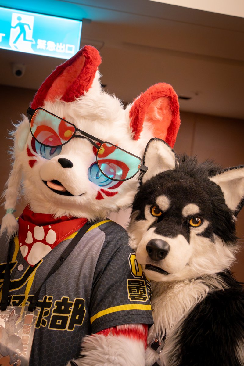 御影曇天 /Mikage Tantian🦊🔜UTFG (@mikagetantian) on Twitter photo 嗯?! 你找我們嗎?
응?! 우리를 찾은 거야?
Huh?! Are you looking for us?
えっ?!私たちを探してるの?
🐺: <a href="/dorongmook/">Dorong</a>
📸: <a href="/AYASHI_V/">AYASHI / 阿亞希 / 아야시 🔜 INFURNITY 2025</a>
🪡: <a href="/cangpaifur2307/">CANGPAIFUR苍牌毛化</a>
#FursuitFriday
#Furry
#fursuit 嗯?! 你找我們嗎?
응?! 우리를 찾은 거야?
Huh?! Are you looking for us?
えっ?!私たちを探してるの?
🐺: <a href="/dorongmook/">Dorong</a>
📸: <a href="/AYASHI_V/">AYASHI / 阿亞希 / 아야시 🔜 INFURNITY 2025</a>
🪡: <a href="/cangpaifur2307/">CANGPAIFUR苍牌毛化</a>
#FursuitFriday
#Furry
#fursuit