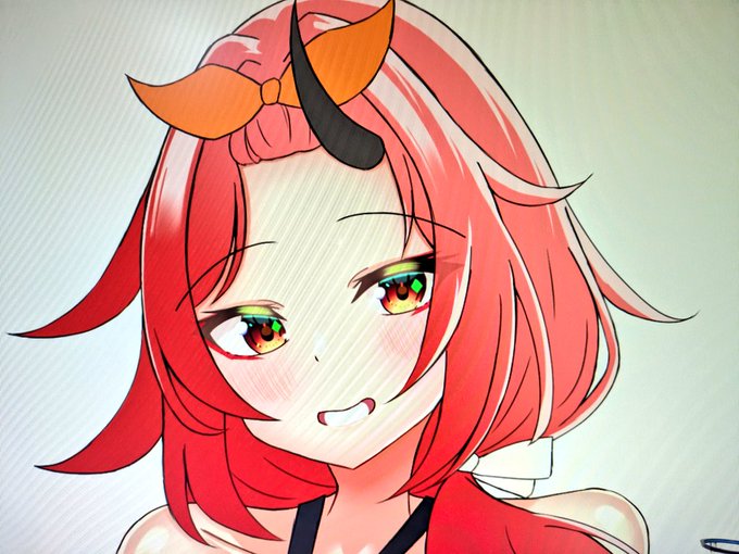 光を描いてみた
これは影も必要だけど下色を暗めにして光だけを描くやり方も今度やってみよう 