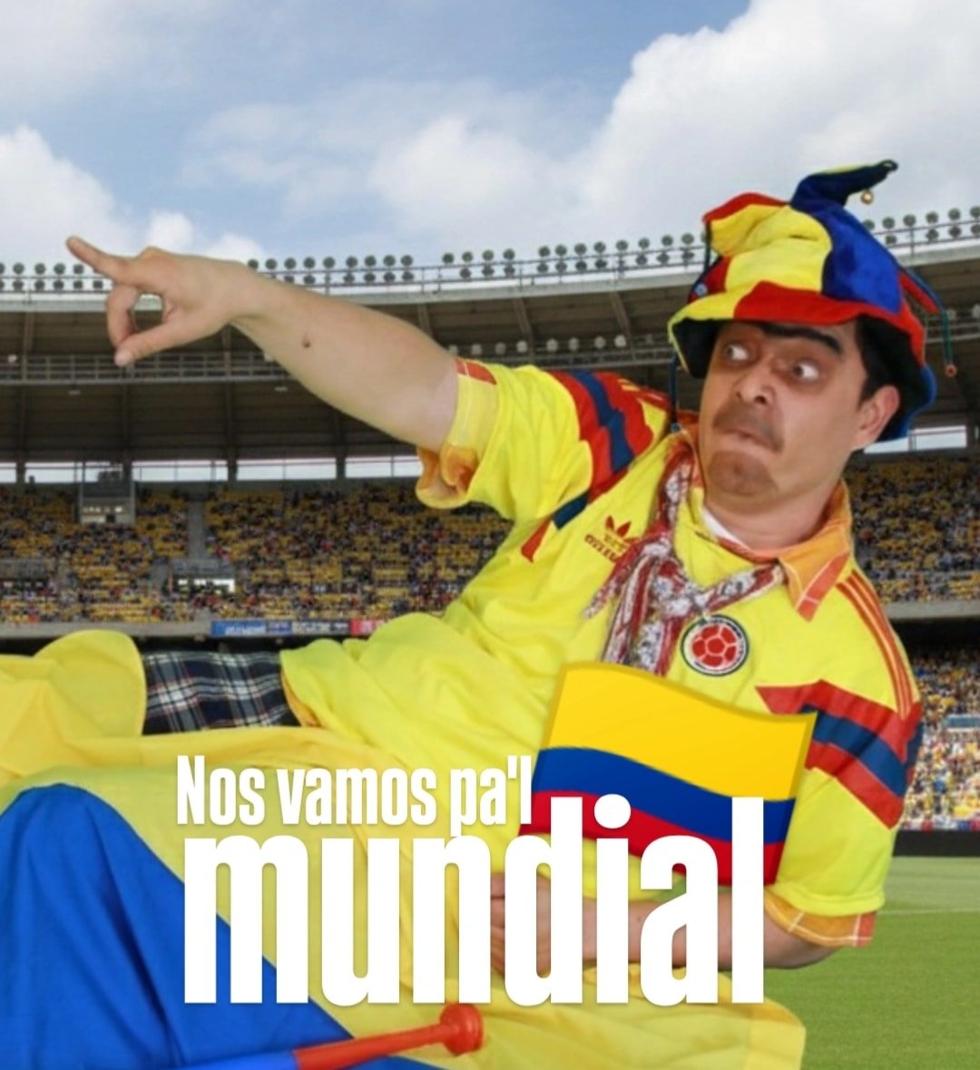 Masmi, prenda la radio, encienda la tele y empaque maletas que nos fuismos para el mundial 💛💛💙❤️