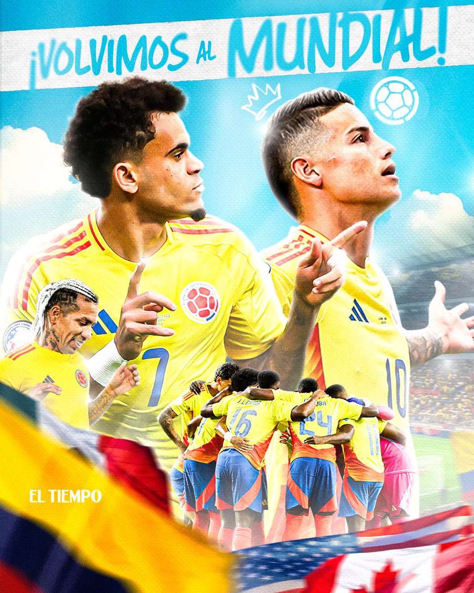 🇨🇴⚽️ ¡Gracias a <a href="/FCFSeleccionCol/">Selección Colombia</a> por regresarnos al Mundial!

😜Aunque soy “del otro equipo” y no el más futbolero, hoy vibramos gracias a que #LaSeleNosUne.🤩🏟️

Este triunfo nos confirma que, con disciplina y trabajo en equipo, ¡sí se pueden lograr sueños y metas!⚡️
