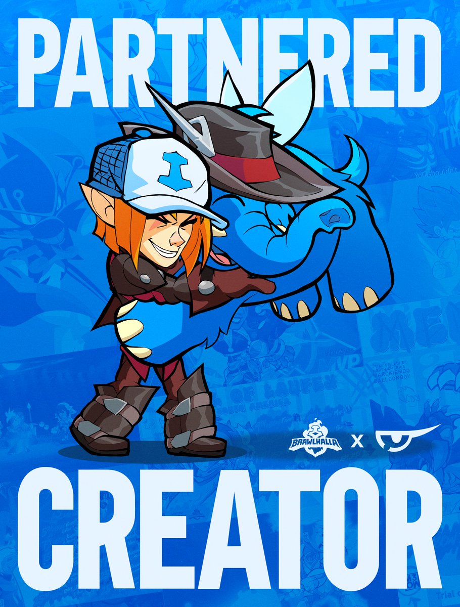 Excited to announce that I’m now an official Brawlhalla Partner! Stay tuned for big projects! 🥳🥳

#BrawlhallaPartner #BrawlhallaArt