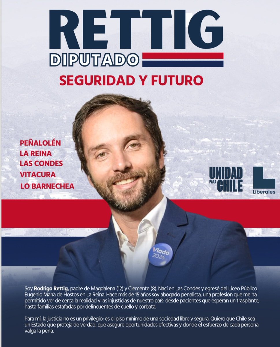 👋 Hola!

Estoy levantando mi campaña parlamentaria en el Distrito 11, con una convicción clara: seguridad en serio, mérito real y un Estado que sirva a las personas.

Como sabrás, competir contra maquinarias políticas requiere no solo ideas, sino también recursos. Cada aporte,