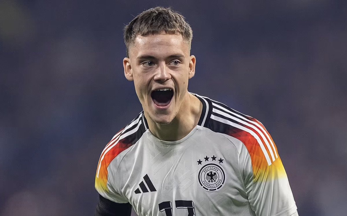 Florian Wirtz created the most chances (4) in Germany’s match against Slovakia today. 🎯