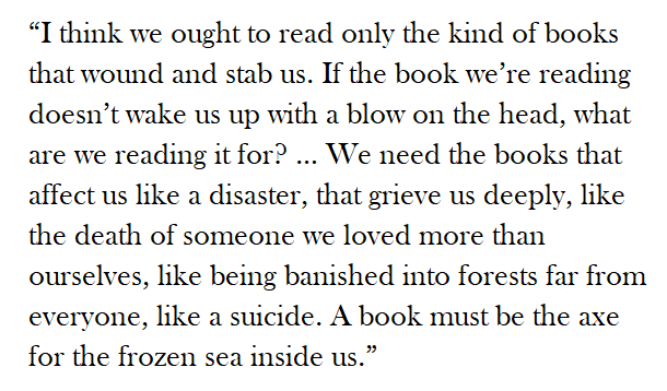 SketchesbyBoze's tweet photo. Franz Kafka; we need books that affect us like a disaster https://t.co/miLQJswLie