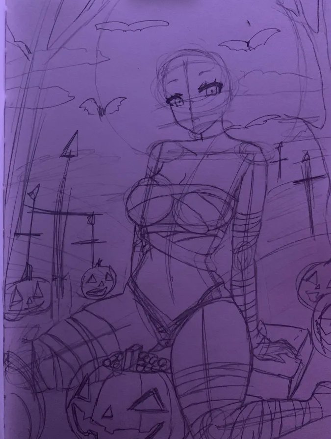 🖤J'ai besoins d'un seul cobaye pour un potentiel YCH ! 
C'est bien sûr un YCH pour halloween (je suis en avance mais c'est bientôt la)

Postez vos OC les #vtuberfr et je choisirais ma victime ! 🖤