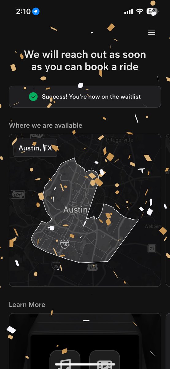 DriveTeslaca's tweet image. NEWS: Tesla’s @Robotaxi app is now available in Canada! 🇨🇦 

After signing in with your Tesla account, you can join the waitlist.
