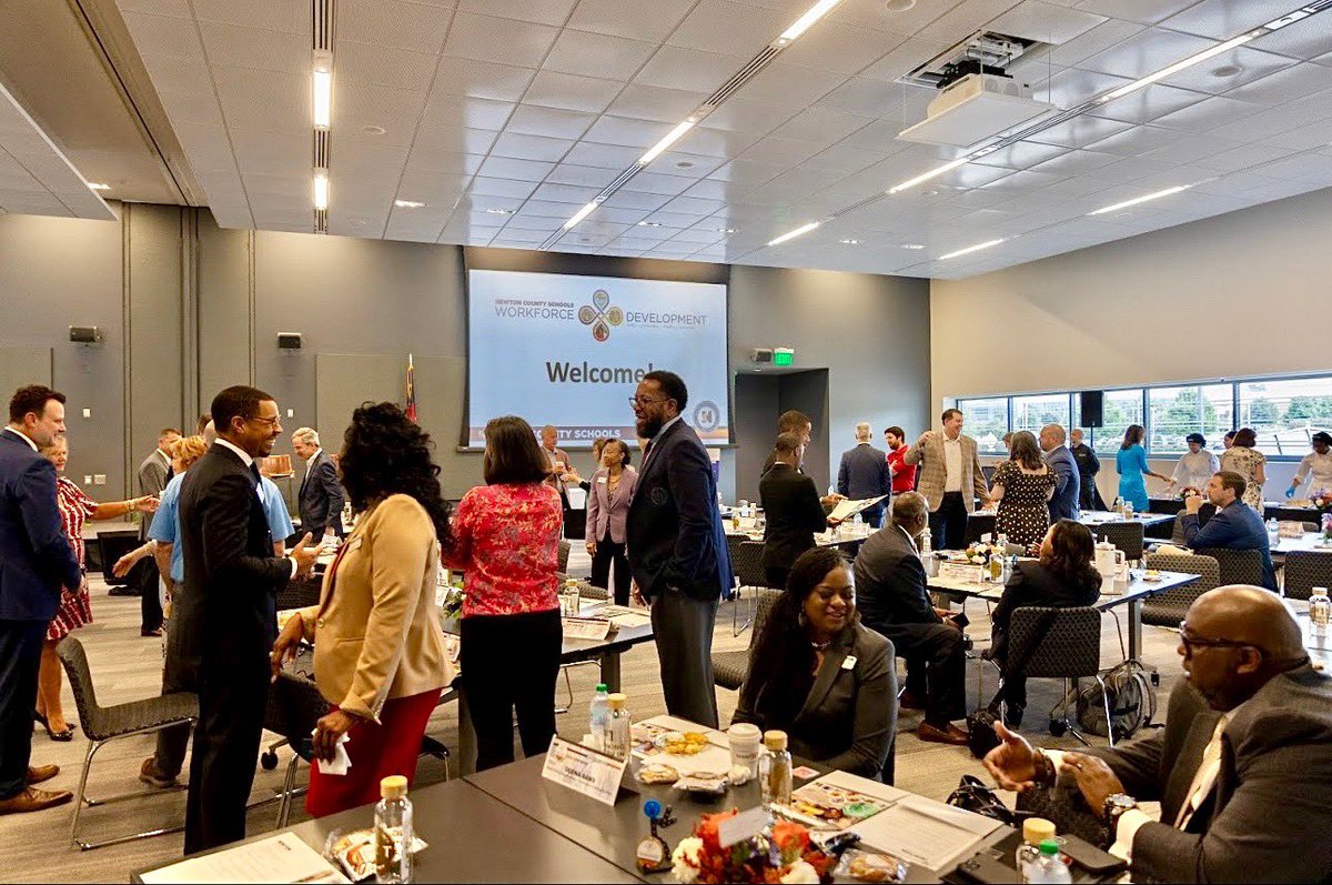 NewtonCoSchools's tweet image. We are proud to have recently unveiled our Framework for Advancing Workforce Development before a rare gathering of state and regional leaders representing multiple sectors, including business, education, industry, government, and more.
 
It was an inspiring day for Newton County…