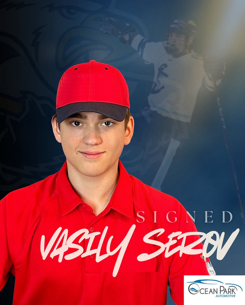 The Surrey Eagles are excited to announce the signing of 17 year old 6'4 220lbs Centremen Vasily Serov. 

The hulking forward was drafted in the 9th round of OHL priority draft by Oshawa Generals in 2023. Last season Serov played with Port Colborne of the GOJHL and was named