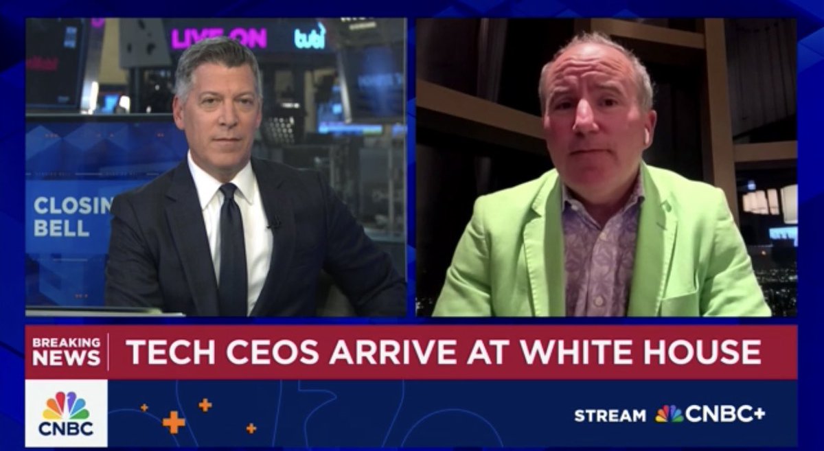 Dan Ives (@divestech) on Twitter photo Big Tech is embracing Trump as the AI Arms Race plays on <a href="/CNBCClosingBell/">CNBC's Closing Bell</a> ππ₯ππ―πΏ Big Tech is embracing Trump as the AI Arms Race plays on <a href="/CNBCClosingBell/">CNBC's Closing Bell</a> ππ₯ππ―πΏ