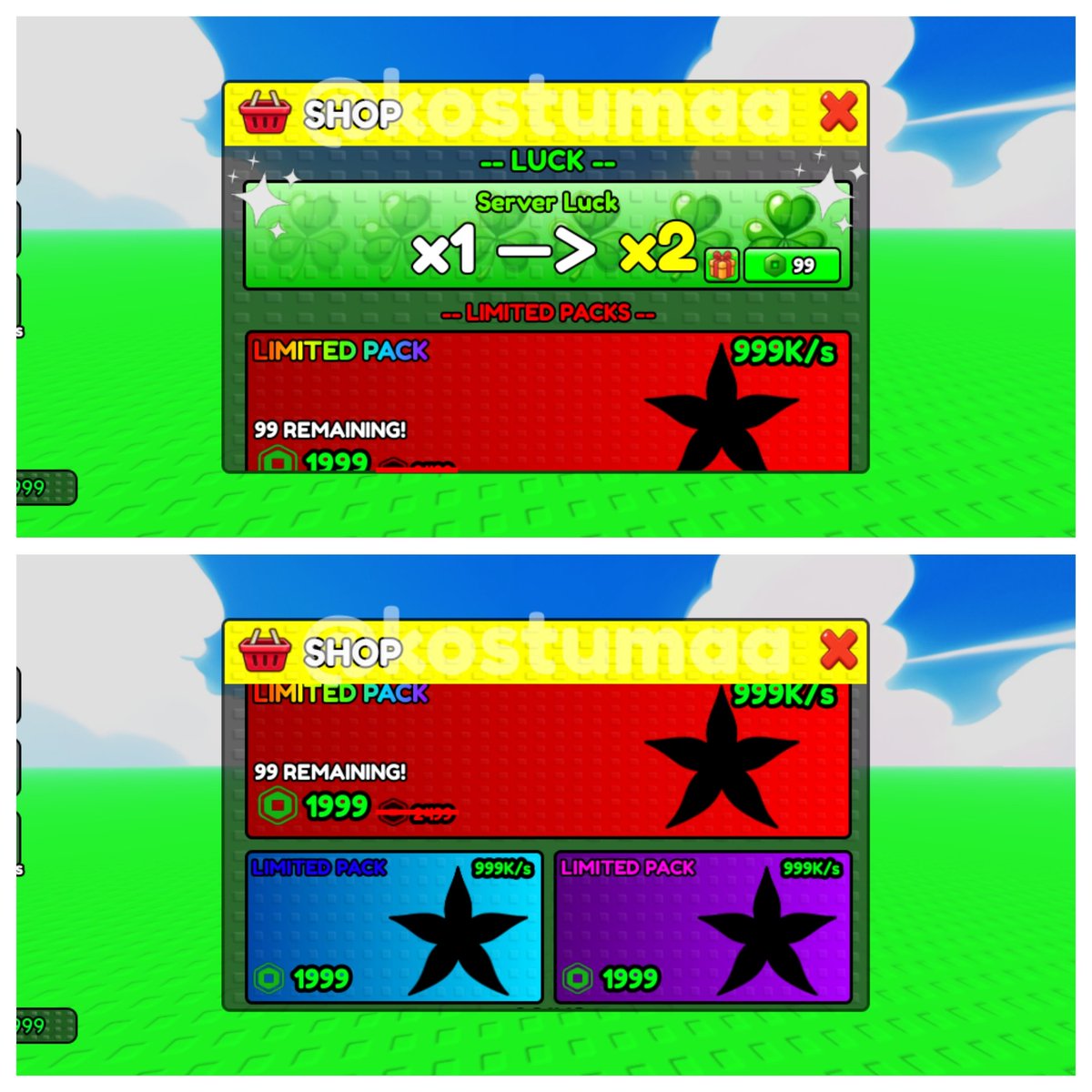 kostumagg's tweet photo. 🔥Stud Ui Pack
🛒4k robux

📨Dc: kostumaa
#ROBLOX #RobloxDev https://t.co/SiTx97s8tH