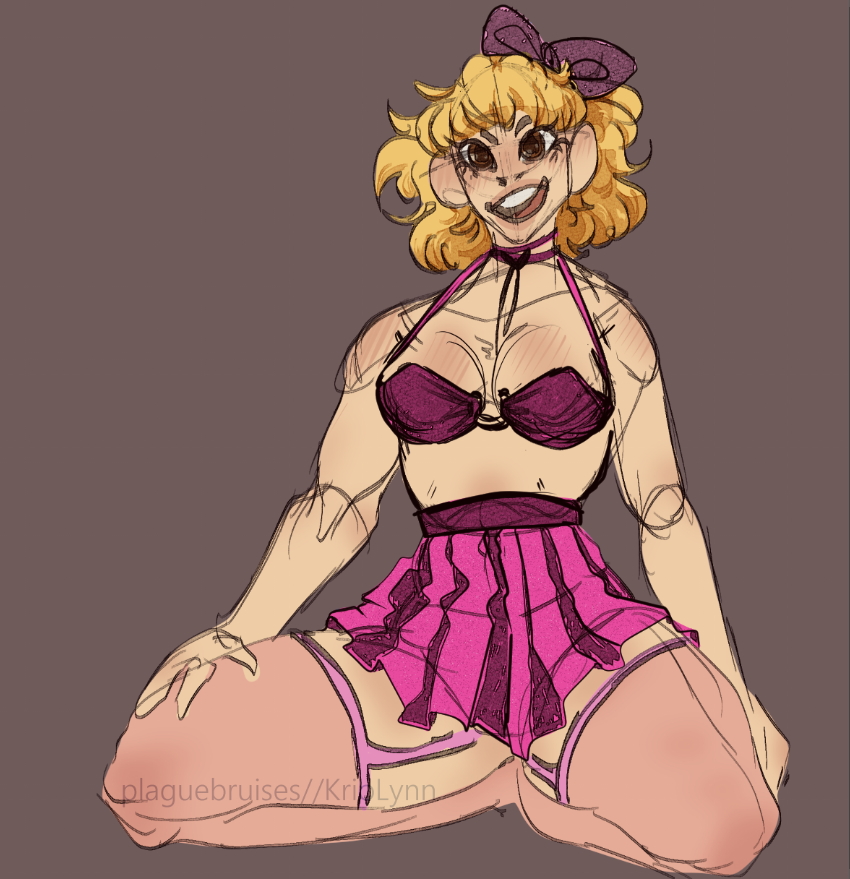 plaguebruises's tweet photo. Got me thinking about my blonde that loves pink @ggumidanshi even got me to draw a woman

[ art sketch oc: Radar Cavi ] https://t.co/wtns4S7BFT