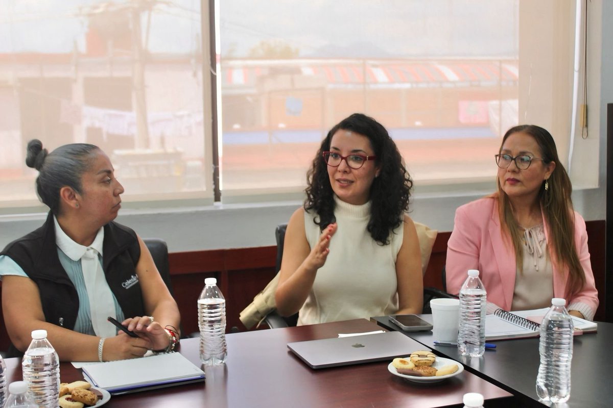 El titular del ICATMI, Marco Antonio Flores de la Torre, asistió a la reunión de trabajo con la titular de la Secretaría del Bienestar del Estado de Michoacán, Andrea Janet Serna, y varias dependencias más.