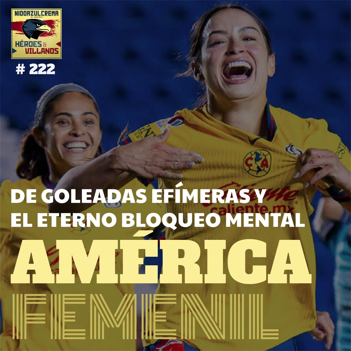 🚨 ALERTA DE CAPITULAZO

<a href="/HammerAleman/">Hammer</a> y <a href="/CRomanZ/">Charly N</a> secuestraron el NidoPodcast y grabaron un capitulazo de la actualidad de la Femenil, que golea a los chicos y sufre ante la competencia. De paso, tundieron a <a href="/SlashRX/">Slash 🦅</a> quien ya prepara la venganza.

▶️ open.spotify.com/episode/75tFdv…