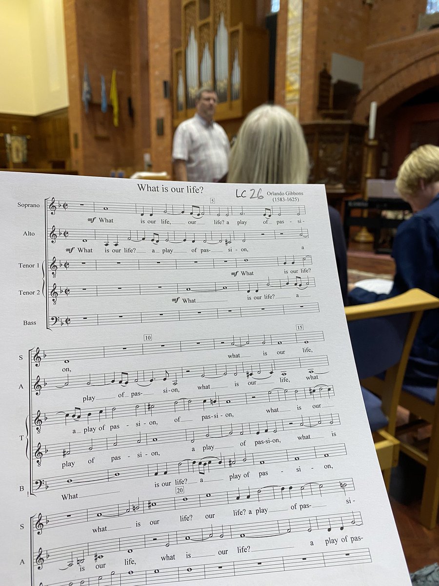 And so we begin! Do pencil 8 November in your diaries. We will be singing in the lovely church of St Catherine’s Burbage. Full details on our website. leicestershirechorale.org.uk/concerts/