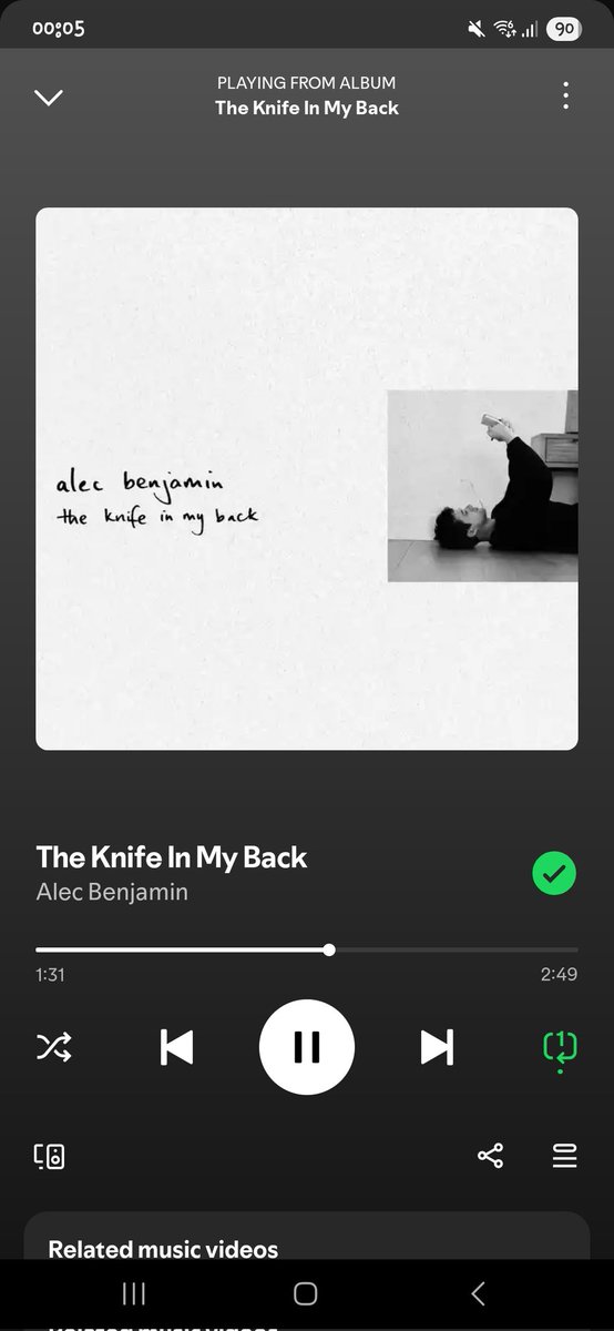 itcantbeundone's tweet photo. @AlecBenjamin Already listening 🖤 https://t.co/DbRiDxkeiC