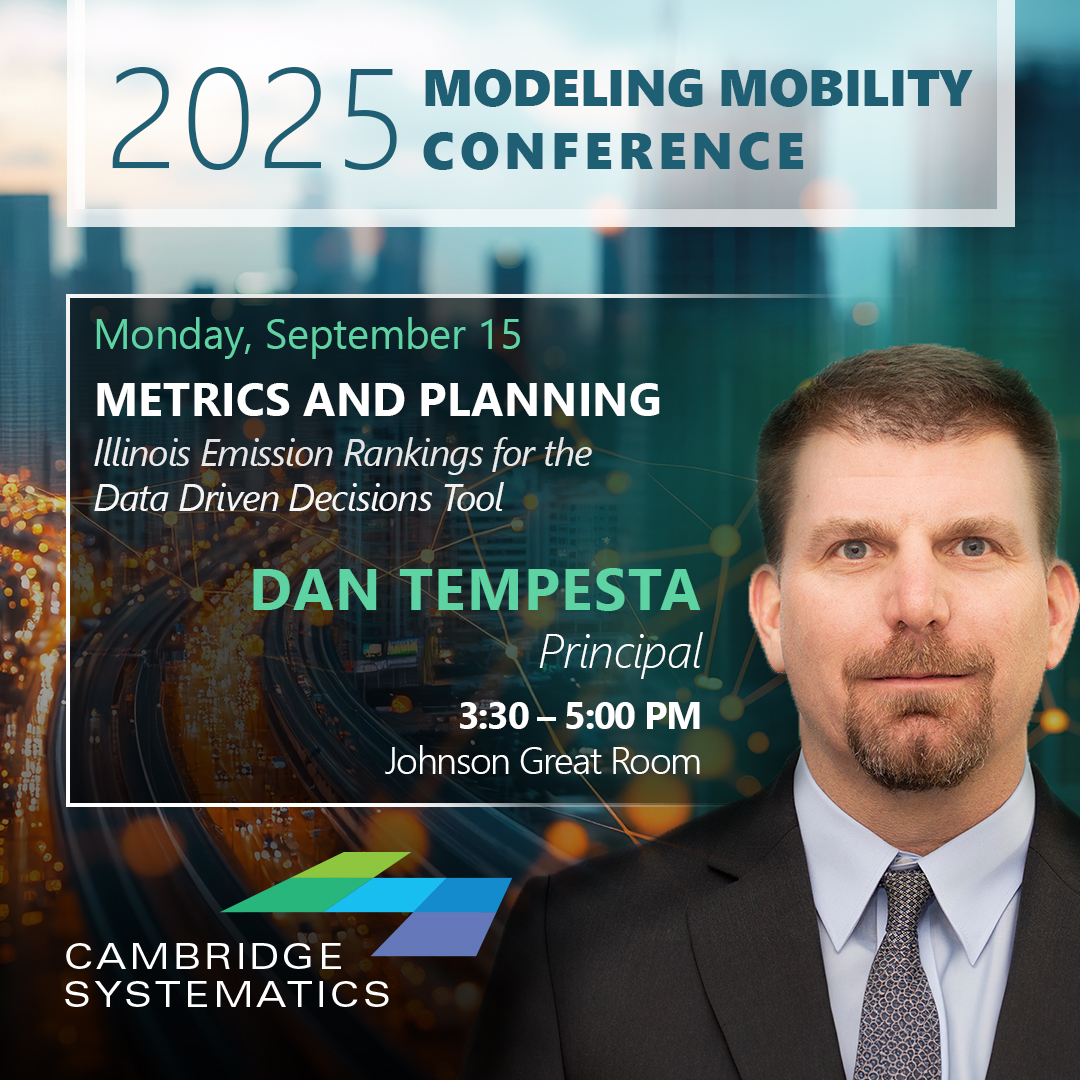 Here's where to find us on Monday afternoon 🤝

Say hi to Zeina Wafa, Kate Dannemiller, and Dan Tempesta! 

Check out all of our MOMO 2025 presentations here: camsys.com/blog/2025-mode…