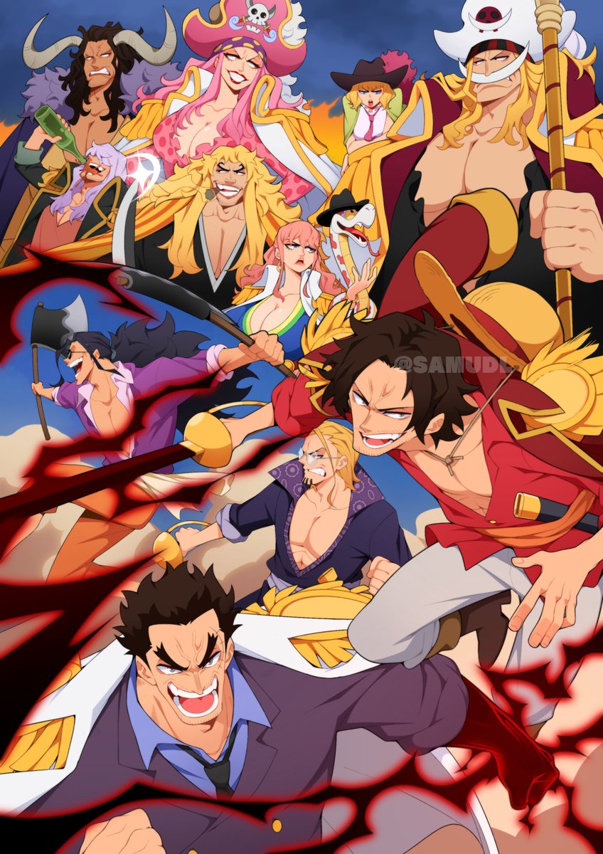 SamuDL's tweet image. The old era 🏴‍☠️ #ONEPIECE