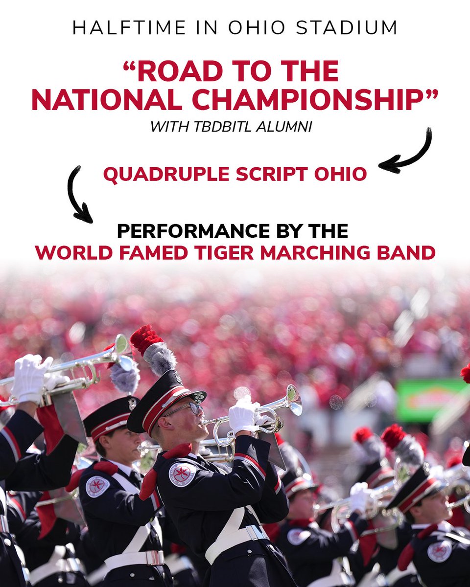 The Ohio State University Marching Band tweet media
