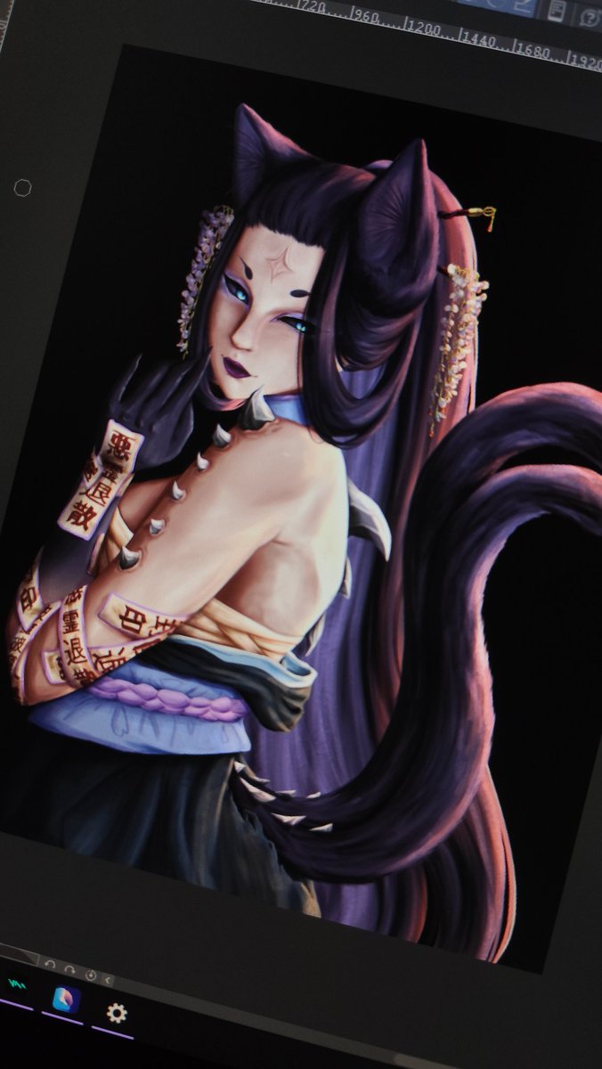 umineitou's tweet photo. I can finally say that I almost finished this illustration 🥲
From the photo it seems really good but I can't say it for sure, I spent too many hours working on the same thing... https://t.co/pEsUuWRbtQ