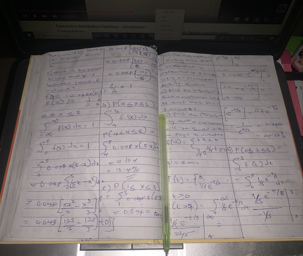 PromiseNwankw14's tweet image. 📘 Day 19: AI/ML Journey
🔹 Math → Probability
• PDF → likelihood of values (for continuous variables)
• CDF → probability a variable ≤ value
PDFs = shape of distribution, CDFs = accumulated probability 💡
Step by step 🚀
#AI #MachineLearning #MathForAI m #MumInTech