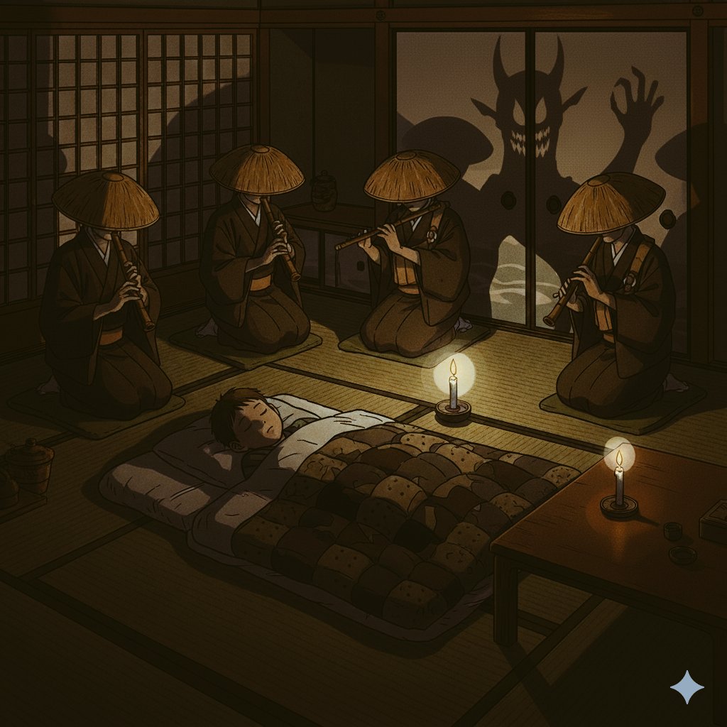 2025.9.5🎙
|◤ #昭和オカルト奇譚 更新のおしらせ ◢

( ; ･`ω･´)おいそれ尺八じゃあないぜ…縦笛だぜ！

『稲生物怪録』（後半）ガハハ！奴は四天王の中でも最弱…！畳み掛けて来るエリートメンバーvsサイコかもしれない平太郎

#ポッドキャスト #オカルト #都市伝説