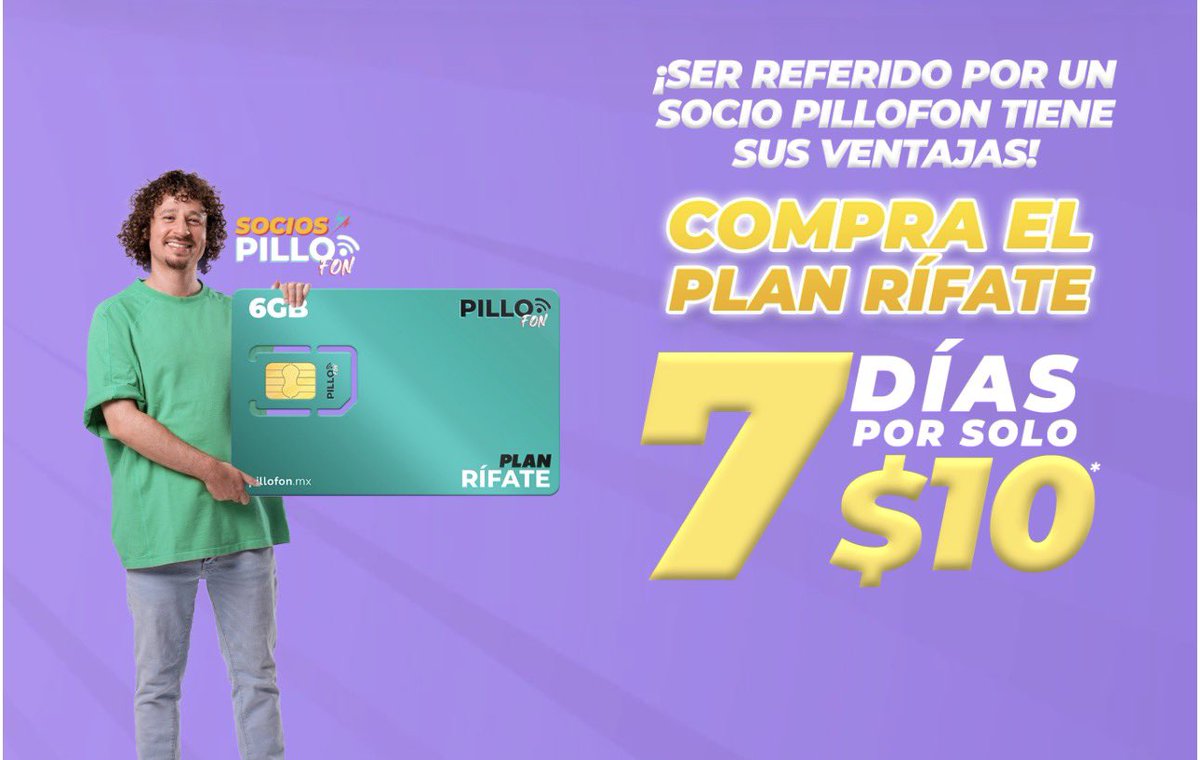 Ahorra más cambiándote a PilloFon de Luisito Comunica 

Contrata aquí: bit.ly/465rJGK

💸 En tiempos donde cada peso cuenta, elegir bien tu compañía telefónica puede hacer la diferencia en tu bolsillo.