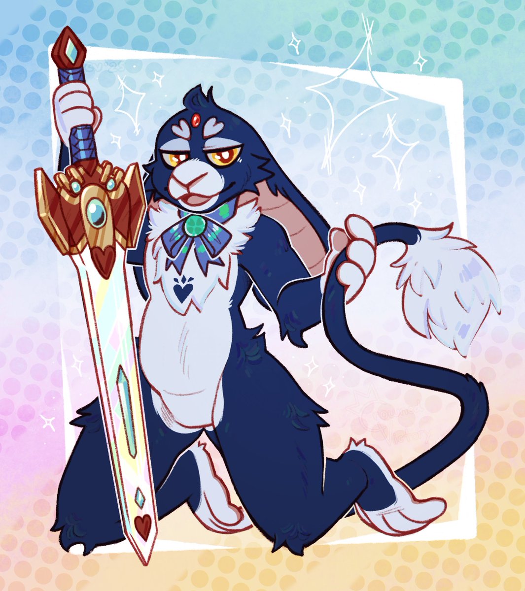 Commission for Whomdoe!
✨⚔️✨