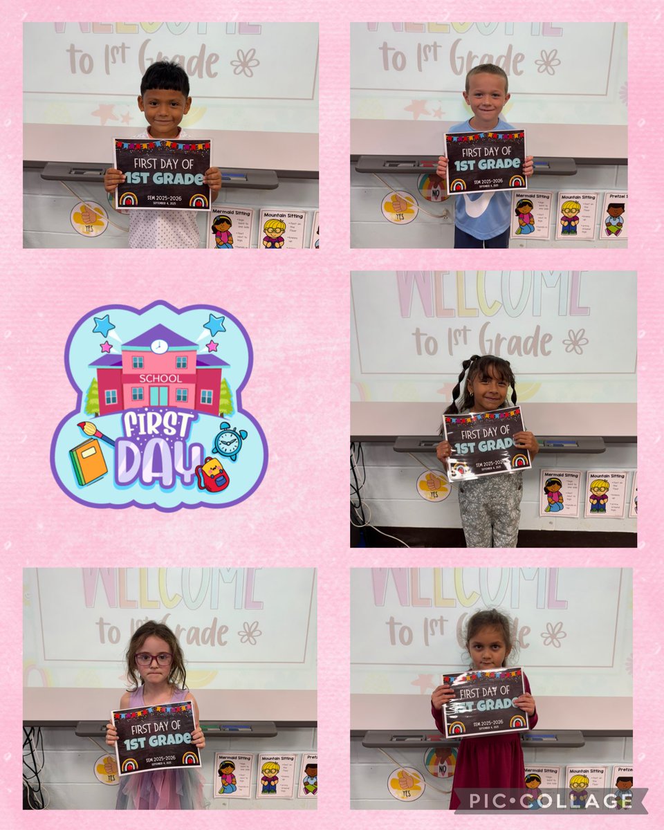 We had a great first day of first grade!💚 <a href="/SEM_Dalers/">SEM Dalers</a>