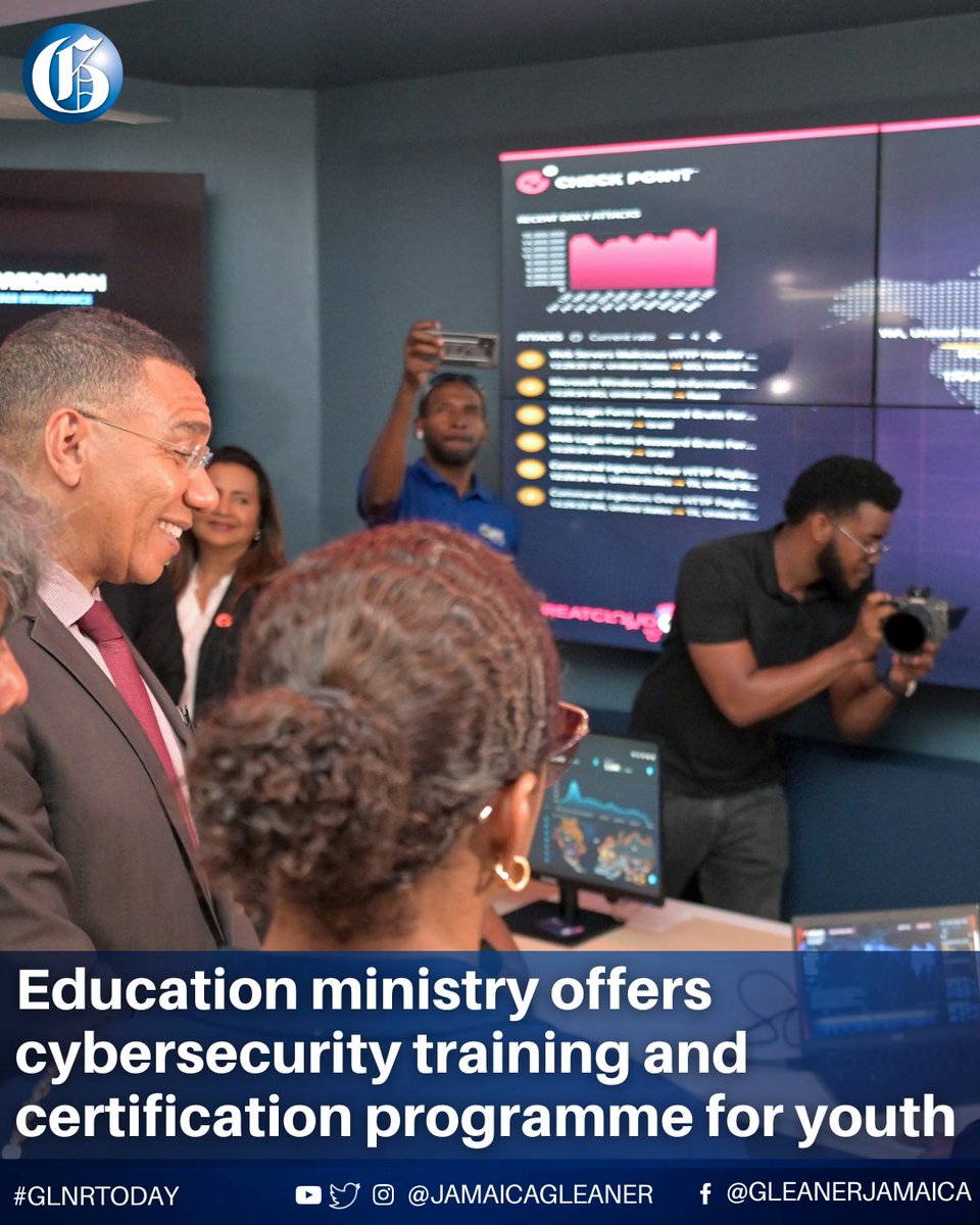 The Ministry of Education, Skills, Youth and Information, in collaboration with the Organization of American States, is offering a National Cybersecurity Youth Training and Certification Programme.

Read more: jamaica-gleaner.com/article/news/2… #GLNRToday
