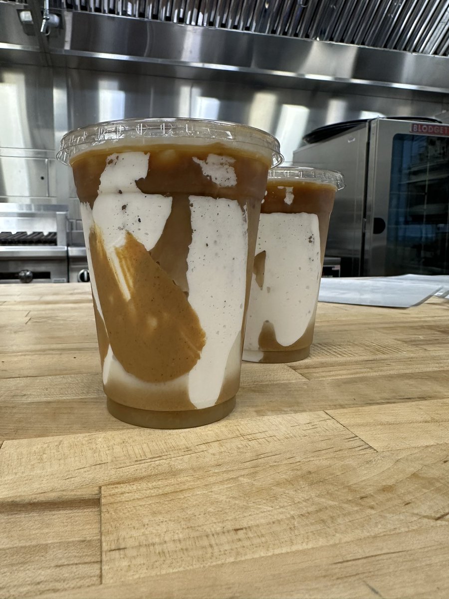 apexculinary's tweet image. Viral recipes in Apps for test kitchen: Dubai brownies and fluffy seagull lattes…☕️ 🌴and an introductory truffle lab for Culinary 1! They had to work together to make a Harry Potter inspired truffle with a surprise element for Honeydukes! 🪄🧙🍫🍬