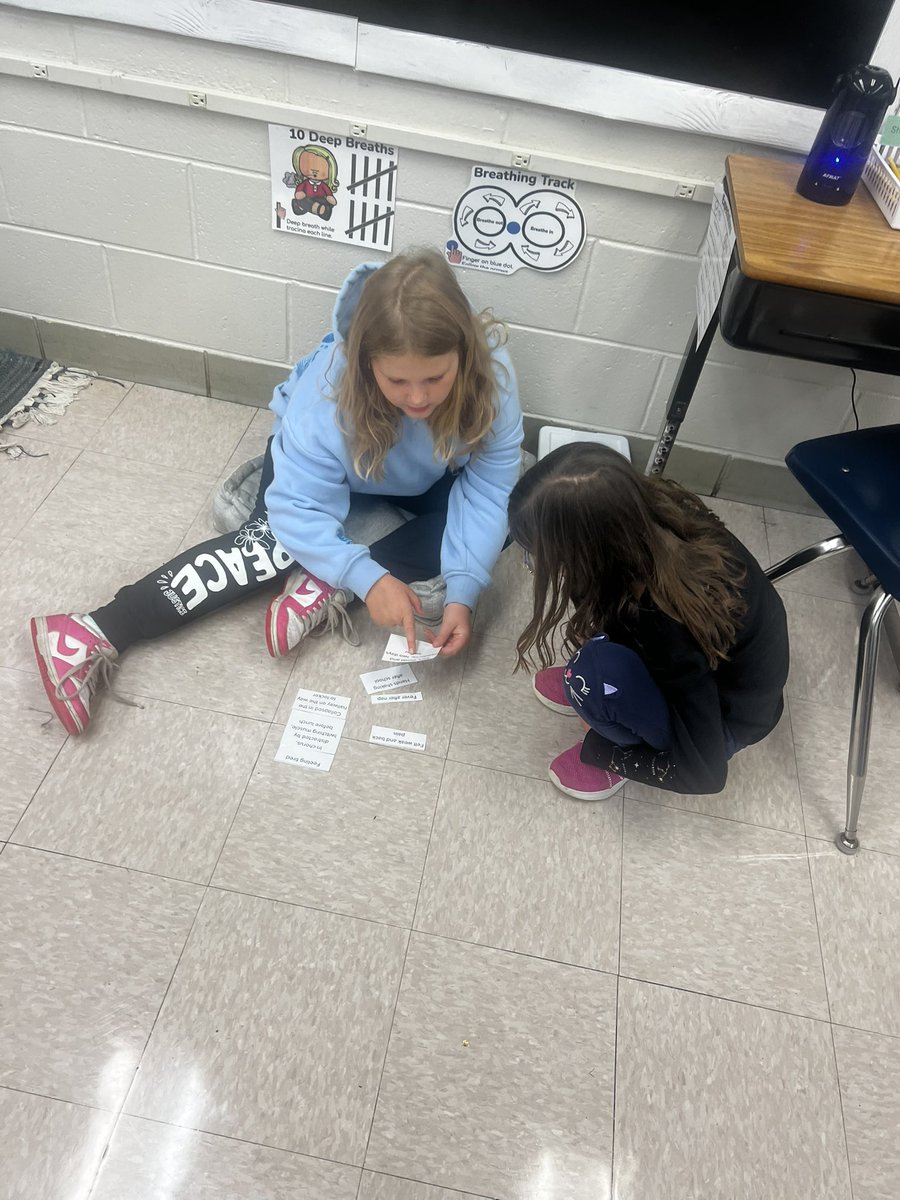 d61kirk's tweet photo. Starting reading Small Steps today and worked on putting events in chronological order! Working hard in 4JK! #d61learns @D61Lace https://t.co/Ybe2z6S1Mn
