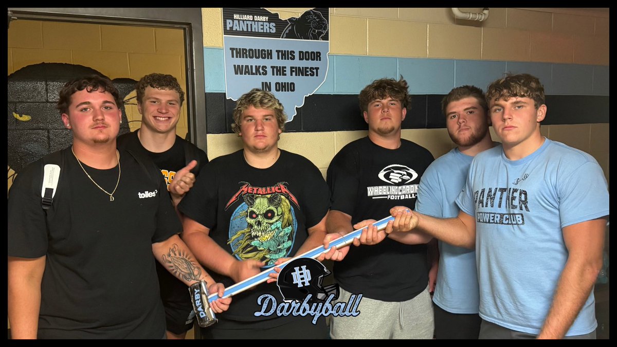 Bradley Victory Awards that Matter 

Darby Grit Awards:  Scotty VanVranken and Kohen Kornegey 

Unit of the Week: Panther Offensive Line 

#DarbyBall #WeAreDarby #PantherPride #DarbyGrit #BeatEuclid